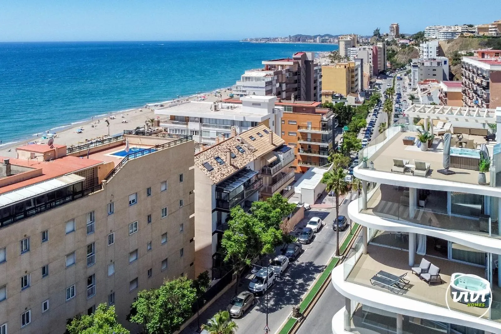 Vivi Homes - Kenzo Pool, Jacuzzi, Terrace & Sea View Fuengirola